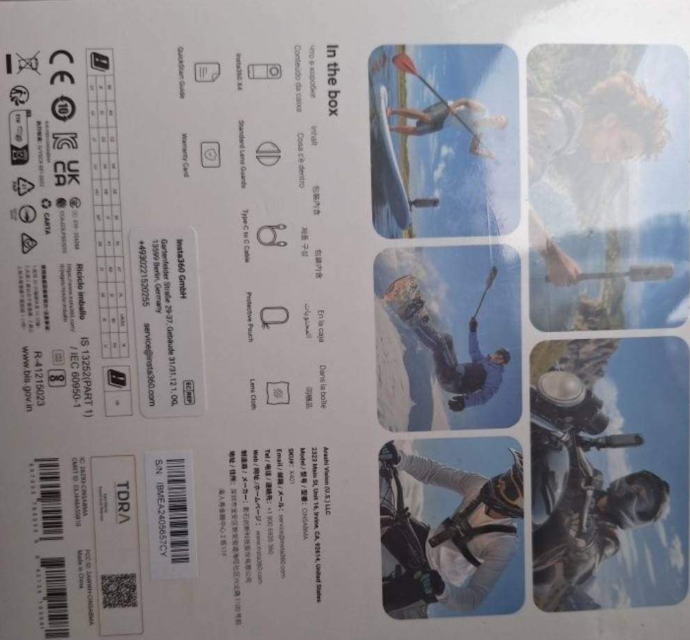 Екшн-камера: Insta 360 4X. Київ - фото 3