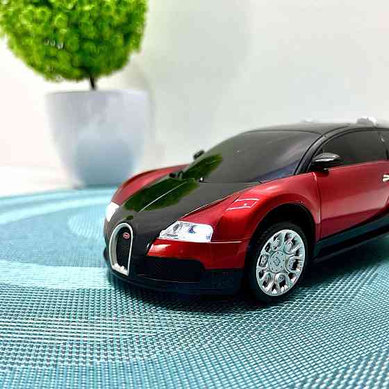 Машинка bugatti veyron на радіокеруванні Автосвіт масштаб 1:18 Чорна з червоним (AR-2319) Чернігів