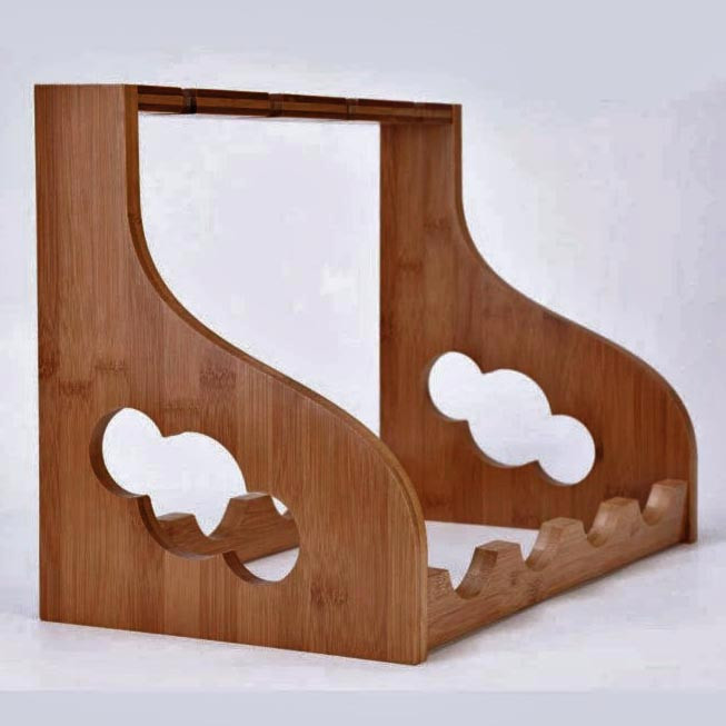 Настільна винна полиця "Беском" шафран Миколаїв - фото 1