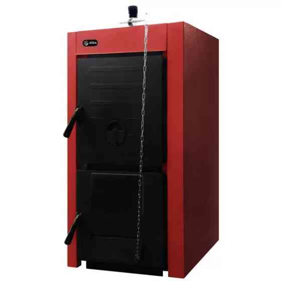 Чавунний твердопаливний котел Roda Brenner Fest BF-06 котел на дровах 6 секцій 29 кВт до 270 м2 для дому та дачі Туреччина Тернопіль