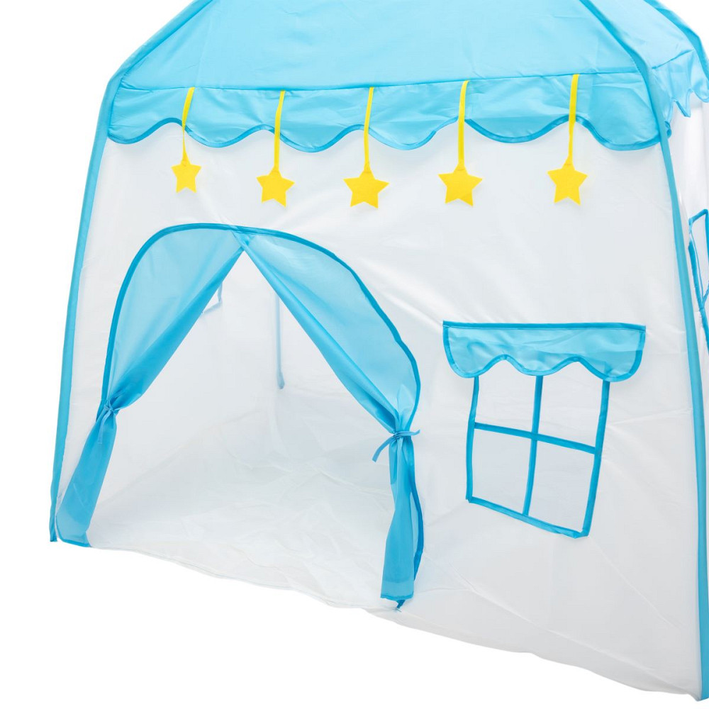 Дитячий ігровий намет будиночок 125×100×120 см намет будиночок для дітей Блакитний HP-S-1NDBL Коломия - фото 2