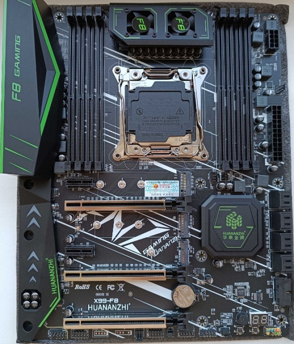 Huananzhi X99-F8 нова материнська плата / 2696v3 / 2011-3. Київ - фото 5