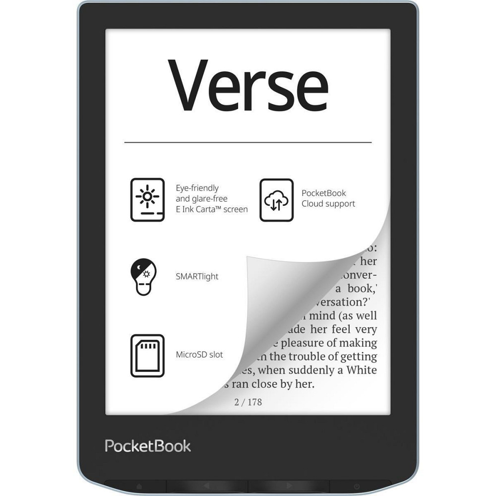Електронна книга PocketBook 629 Verse Bright Blue Блакитний Харьков - изображение 1