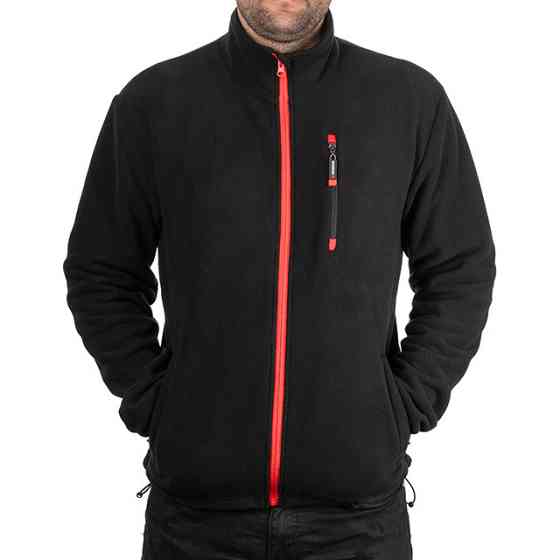 Куртка флісова, поліестер, щільність 280 г/м², кишеня на грудях і дві бічні, L INTERTOOL SP-3103 Київ