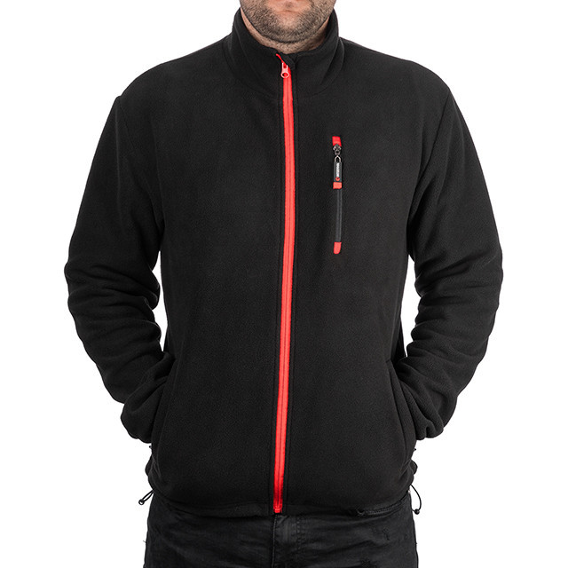 Куртка флісова, поліестер, щільність 280 г/м², кишеня на грудях і дві бічні, L INTERTOOL SP-3103 Київ - фото 4