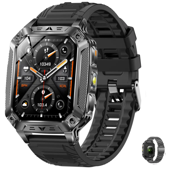 Розумний смарт-годинник Smart Formula K+ Rubber (2 ремінці) Київ