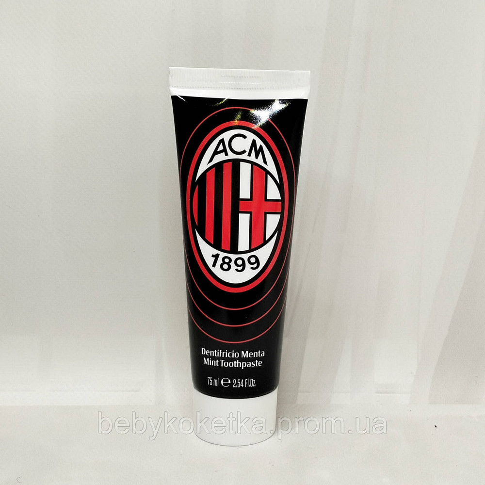 Дитячий набір зубна щітка і зубна паста EP Line AC Milan Oral Hygiene Gift Set Львів - фото 5