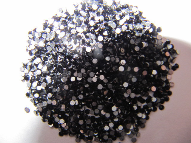 Стразы Swarovski черные ,SS3 (1400 шт) Киев - изображение 5
