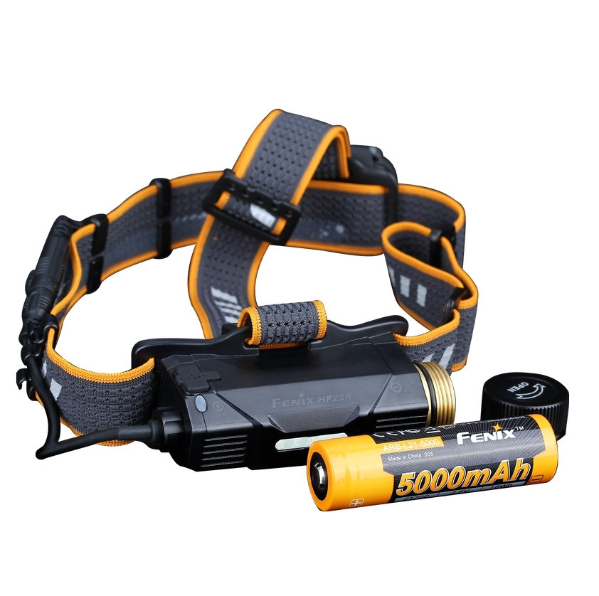 Ліхтар налобний Fenix ​​HP25R V2.0 1600лм 290м Type-C з кріпленням на шолом Вінниця - фото 2