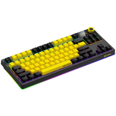 Клавіатура Lorgar KBP70TKLW Wireless TKL Mechanical Pro UA Black/Yellow (LRG-KBP70TKLW-YL-US) Вінниця - фото 9