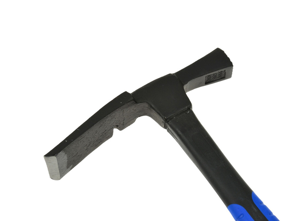 Молоток муляра "GeKo"-premium 600 г з ручкою зі скловолокна покритого TPR Киев - изображение 2