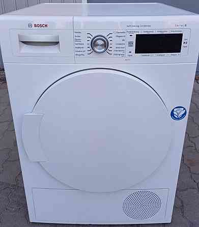 Сушильная машина для одежды с теплым Насосом: Bosch WTW845WO Киев