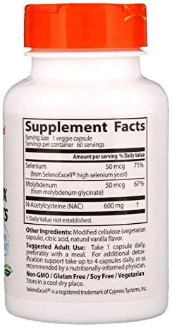 NAC Detox Regulators 60 veg caps Луцк - изображение 2