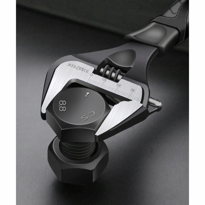 Торцовый ключ разводной диапазон регулировки 0–35 мм Bigstren (24283) Нововолынск - изображение 9