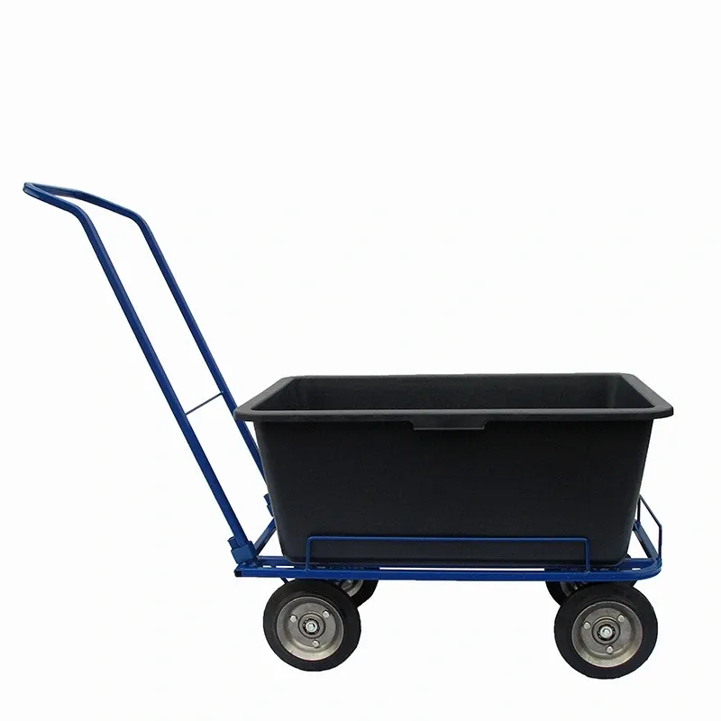 Тележка для дворника ЧТ-200Д четырехколесная для уборки территорий транспортировки инвентаря и мусора до 170кг Харьков - изображение 4