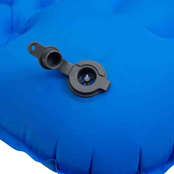 Надувний туристичний матрас для палатки 190х55 см, синій Київ