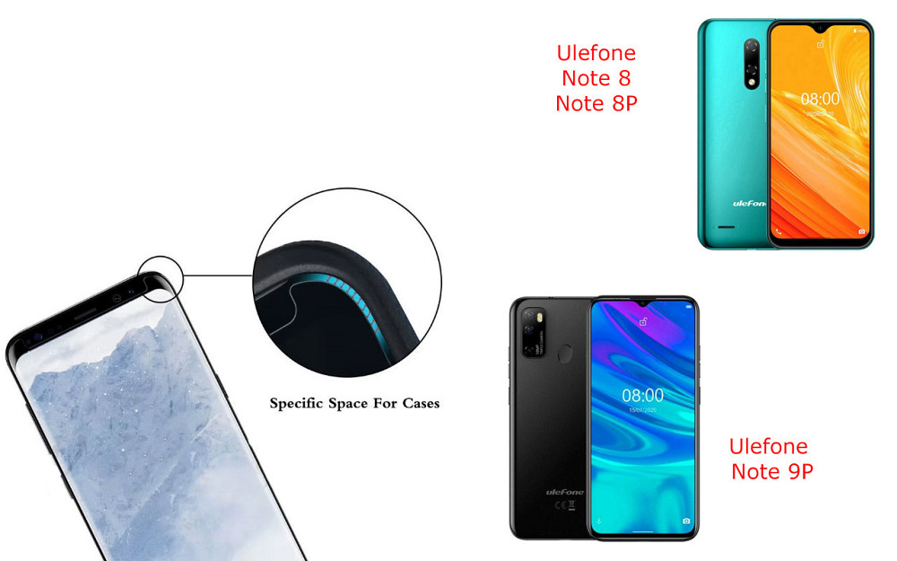 Захисне скло HyperGlass Pro для Ulefone Note 8, Note 8P, Note 9P – максимальна чутливість та захист Київ - фото 3