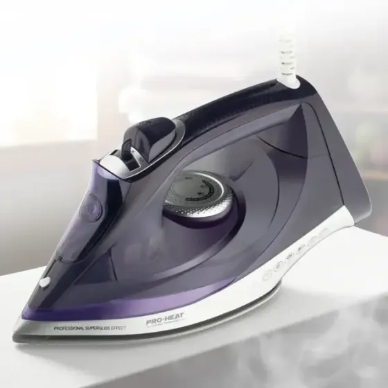 Утюг паровой электрический Domotec MS-1166P с керамической подошвой 1600 Вт Коломия