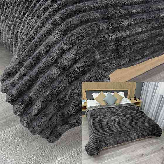 Плед 200х230 см (+-10см) на овчине 