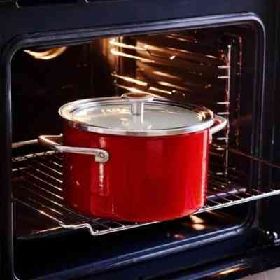 Кастрюля KitchenAid Steel Core 24 см 6 л червоний (CC003270-001) Винница