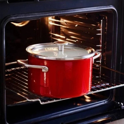 Кастрюля KitchenAid Steel Core 24 см 6 л червоний (CC003270-001) Винница - изображение 6