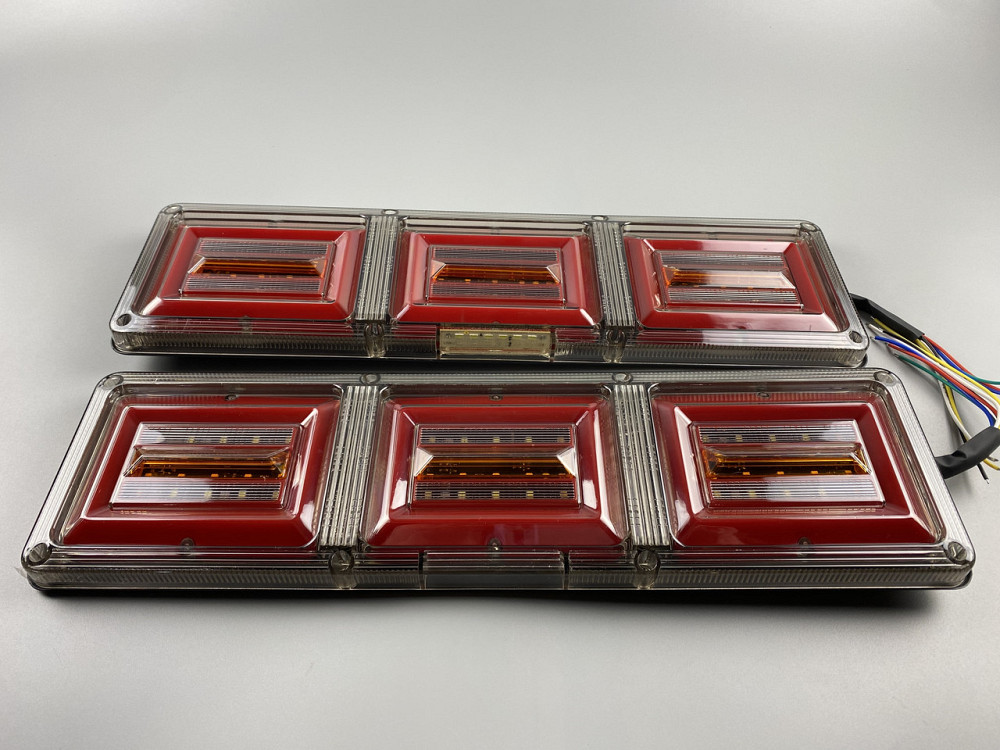 Задній світлодіодний LED ліхтар універсальний, задня фара додаткове світло 39 діодів Мукачево - фото 7