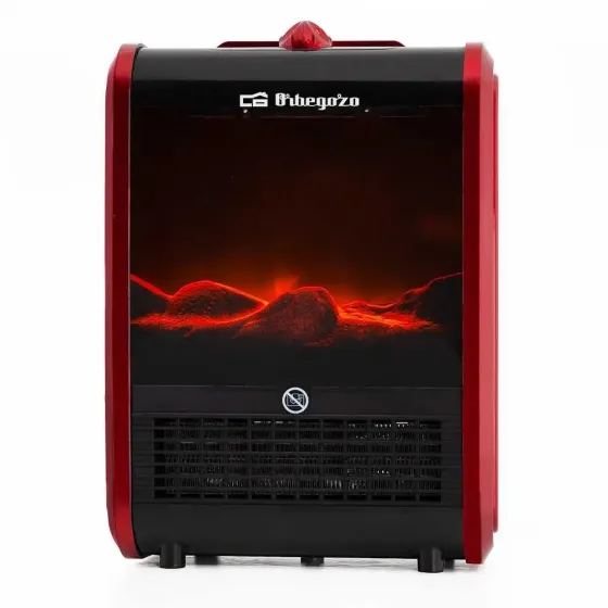 Уцінка портативний електричний камін Orbegozo CM 9015 (Тепловентилятор з ефектом живого вогню), 1500W Київ