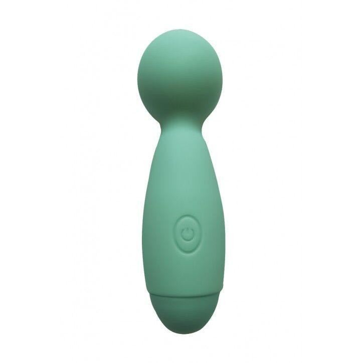 Мини-вибромассажер Wooomy Smally Mini Wand Turquoise Sex Aura Киев - изображение 1