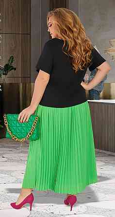 Костюм зі спідницею в складку великого розміру (56) Київ