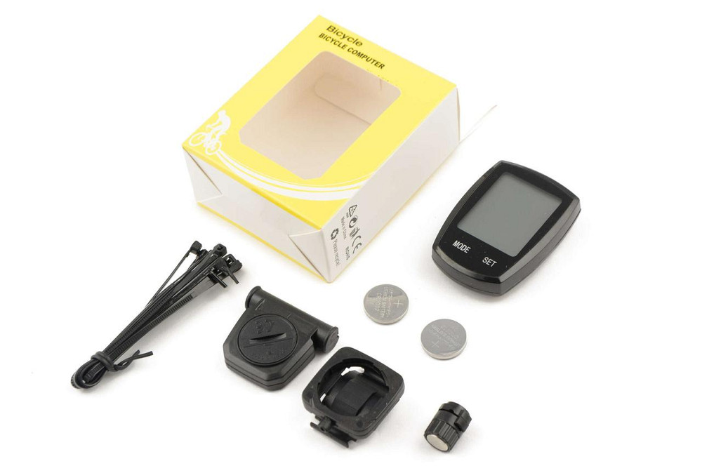 Велокомп'ютер бездротовий з підсвічуванням (mod:-589С) (сірий) Мукачево - фото 1