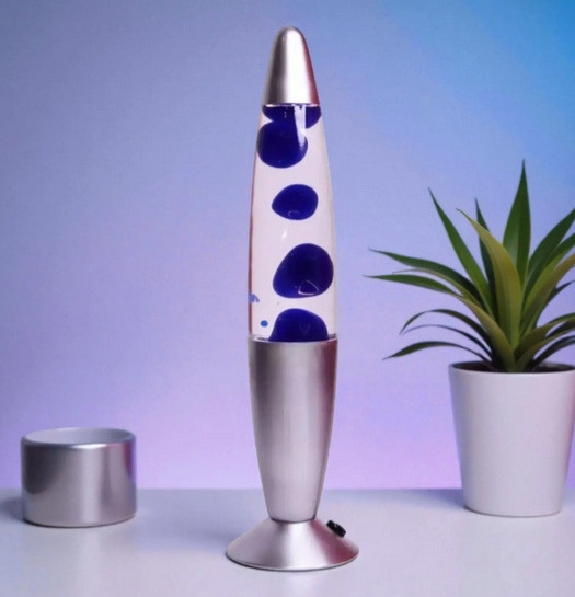 Лампа настольная декор Лава фиолетовая Киев - изображение 1