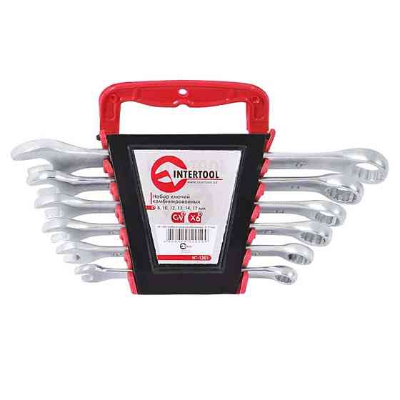 Набір ключів комбінованих 6 шт., 8-17 мм CrV Мукачево