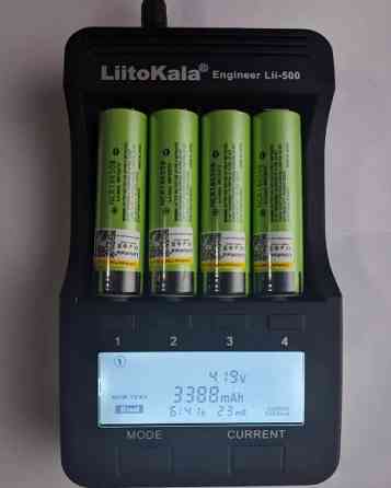 Промисловий акумулятор Panasonic Li-ion NCR18650B 3400 mAh без захисту Вінниця