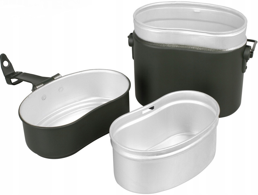 Армійський Котелок для походу 1.7 літра Mil-Tec "Бундесвер" Olive (14664000) Нововолинськ - фото 7