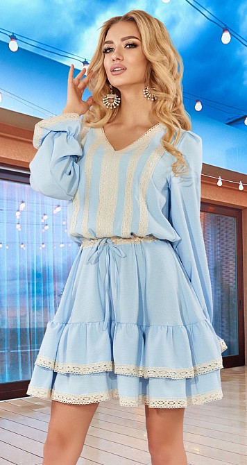 Легке плаття з лляним мереживом (42) Київ - фото 1