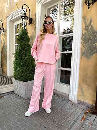 Жіночий стильний повсякденний костюм турецька двонитка Одеса