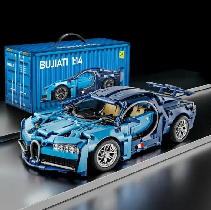 Конструктор Technik Bugatti Chiron, 1280 деталей сумісний із lego-лого Київ - фото 2