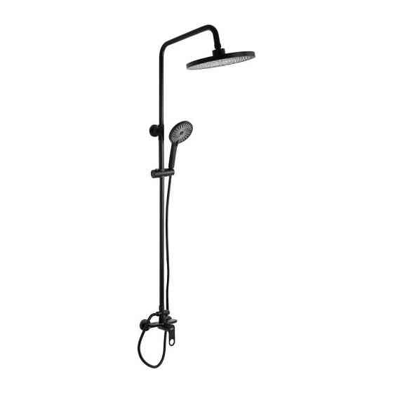 Душевая система для душа Qtap Jay QTJAY110BLM45550 Black Matt Киев