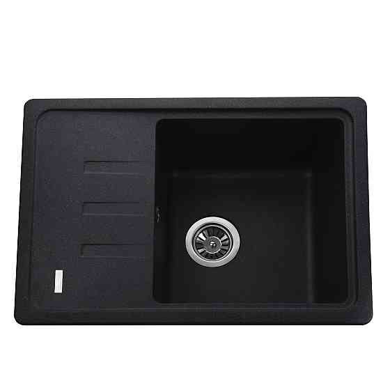 Гранітна мийка Globus Lux MONO графіт 620х435мм-А0001 Київ
