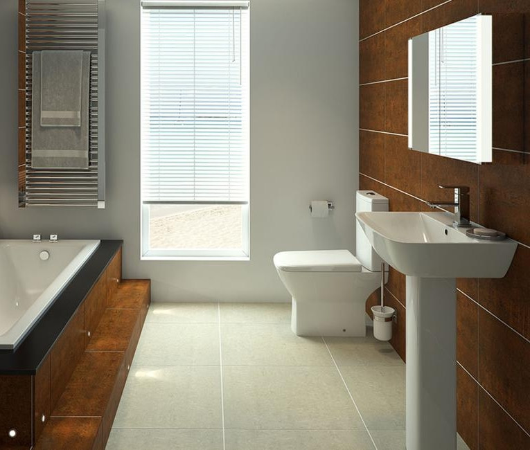 Раковина з ніжкою RAK Ceramics Summit 600x190x430 мм (RAK0036) Білий Вінниця - фото 4