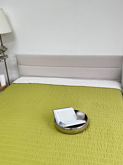 Ecotton Покривало Nostra 240х260 см двостороннє антиалергенне оливковий (L0018Oliva) Коломия - фото 6