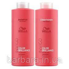 Набор Wella Invigo Color Brilliance  (шампунь 1000 мл, кондиционер 1000 мл) Киев - изображение 2