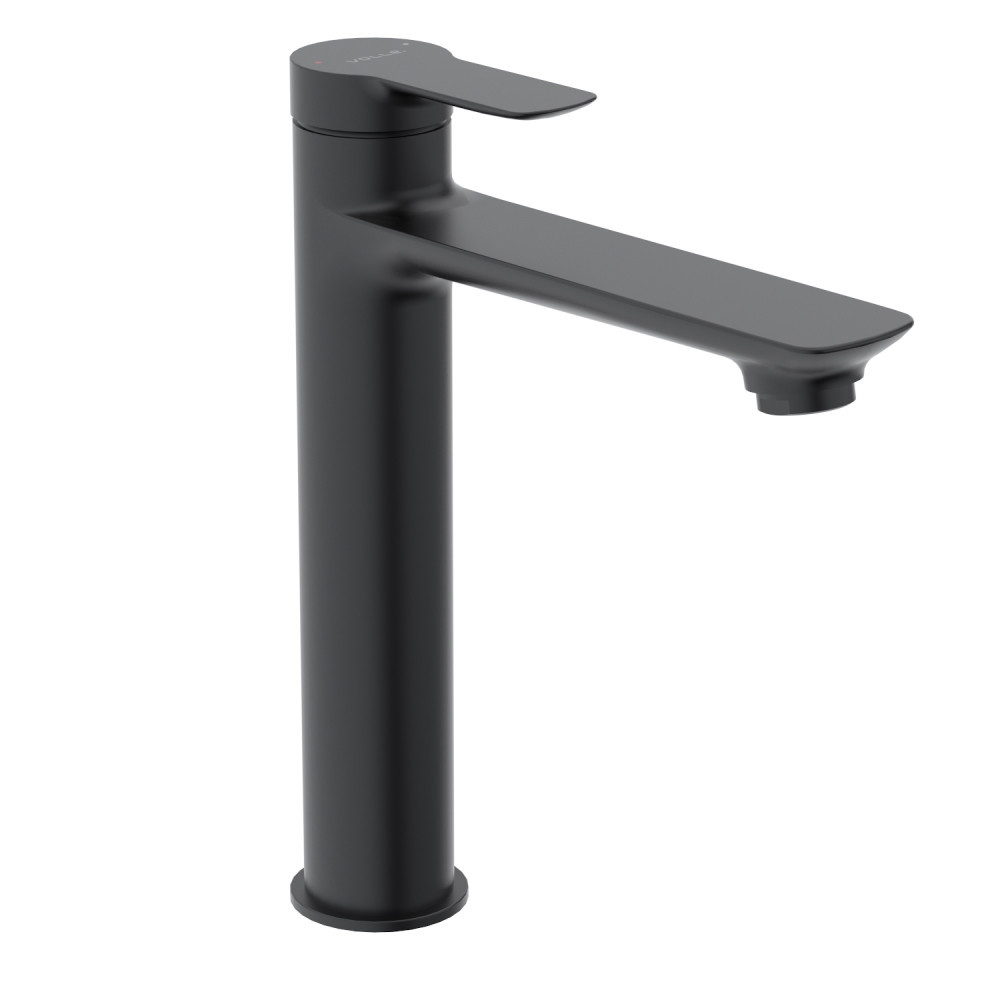 Змішувач для раковини високий Volle LIBRA de la noche чорний/матовий 1521.010204 Київ - фото 1