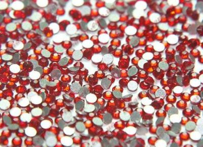 Стразы Swarovski красные, SS3 (1400 шт) Киев - изображение 1