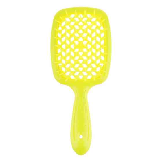 Щітка для волосся жовтий SMALL SUPER BRUSH Janeke Київ