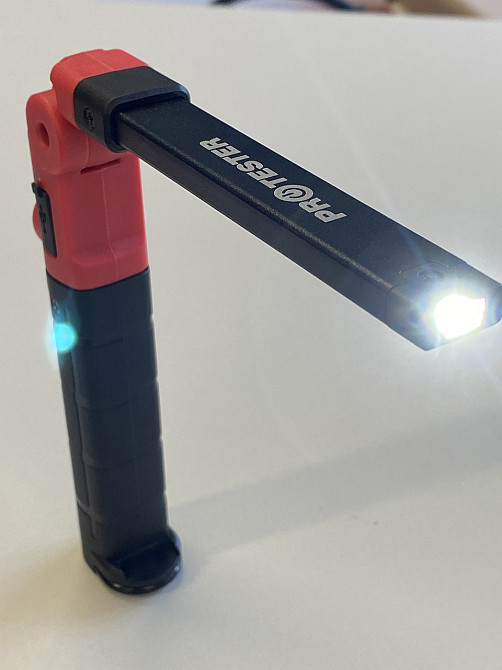 Ліхтар складаний світлодіодний (COB) акумуляторний MINI (Made in GERMANY) PROTESTER L-0502W Одеса - фото 2