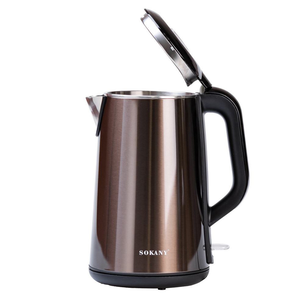 Електрочайник Sokany SK2203 2.2 л коричневий Коломыя - изображение 2