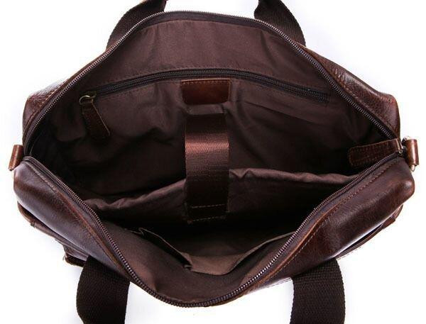 Сумка мужская Vintage 14114 Коричневая Киев - изображение 8