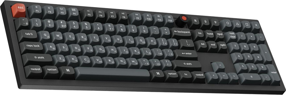 Клавіатура Keychron V6 8K Keychron Super Red Switch Black RGB (V6W-D1-UA) ( 23988 ) Харьков - изображение 3