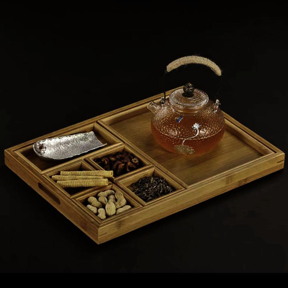 Менажница деревянная 